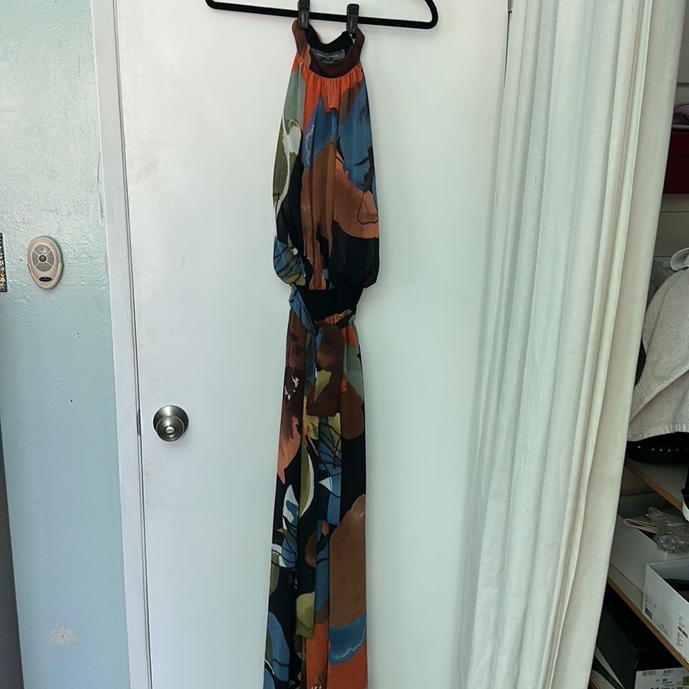 Sandro Ferrone wide leg, high neck jumpsuit - Picture 4 of 7